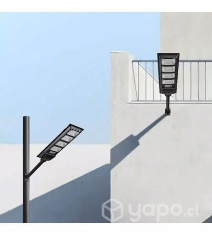 Foco Solar 1000w Luminaria + Soporte - Imagen 3