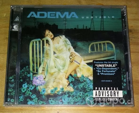 Adema - Unstable "2003" 12 Canciones Nuevo & Sella