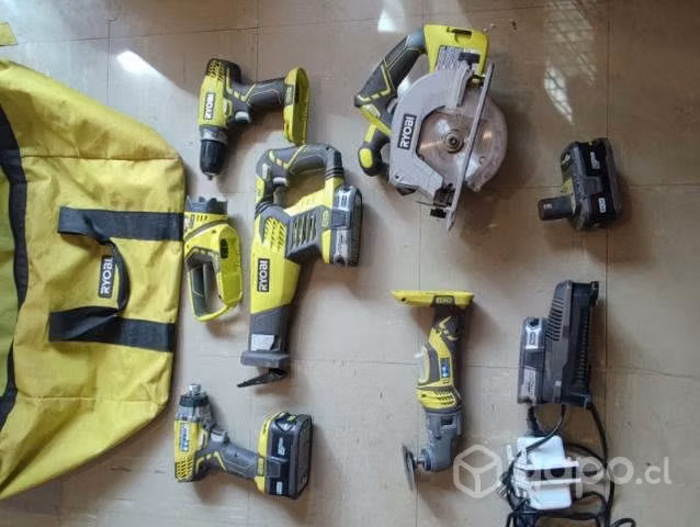Kit de 6 herramientas RYOBI