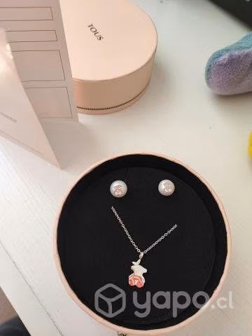 Collar y aros tous conjuntos nuevos y certificado