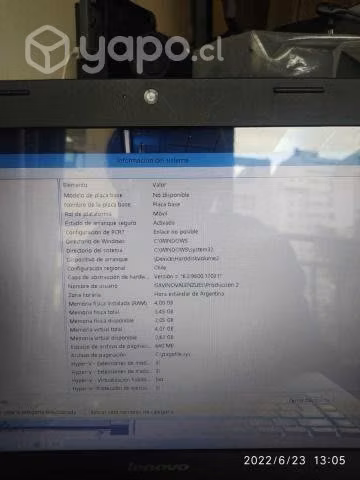 Notebook Lenovo