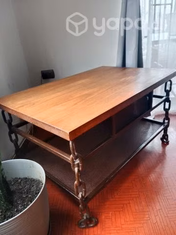 MESA de CENTRO RUSTICA
