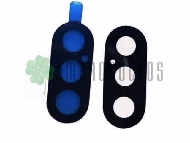 Lente Camara Trasera iPhone X Tapa Cubierta Repues - Imagen 2