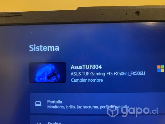 Asus Tuf f15