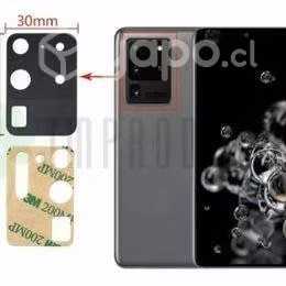 Lente Camara Trasera samsung galaxy S20 Ultra