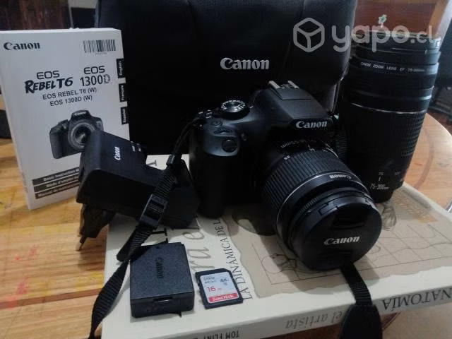 Canon eos revel t6 kit premiun