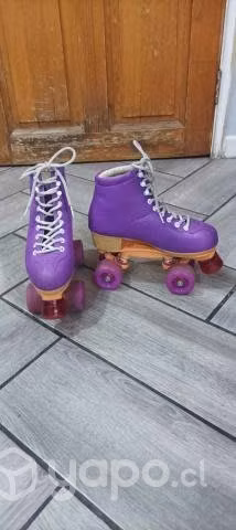 Patines morados TENG HU talla 38