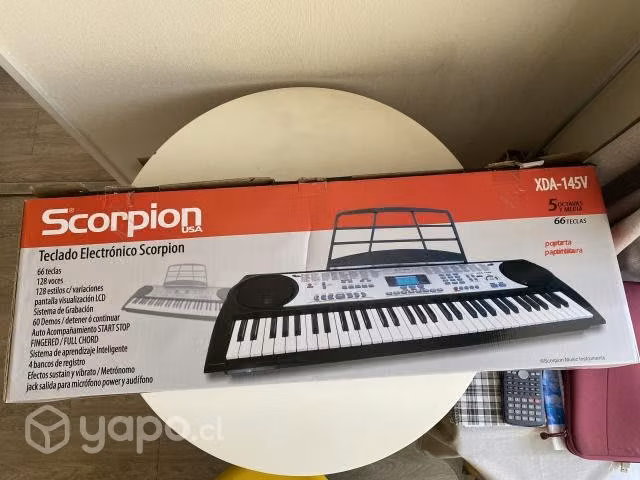 Teclado electronico scorpion