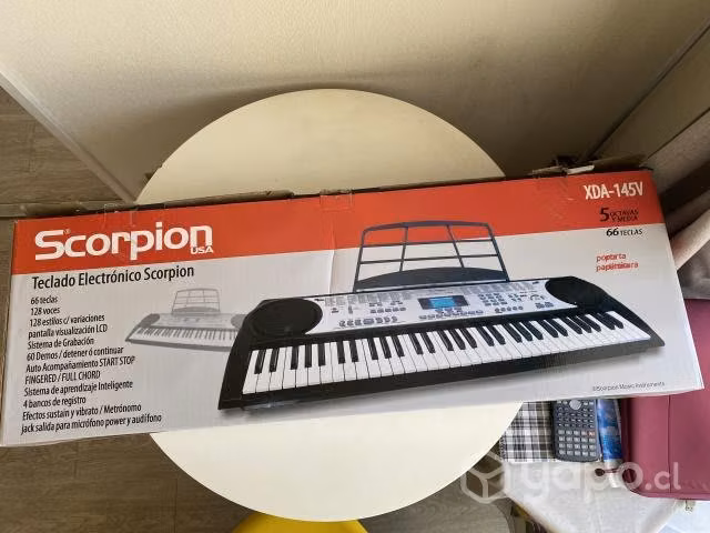 Teclado electronico scorpion