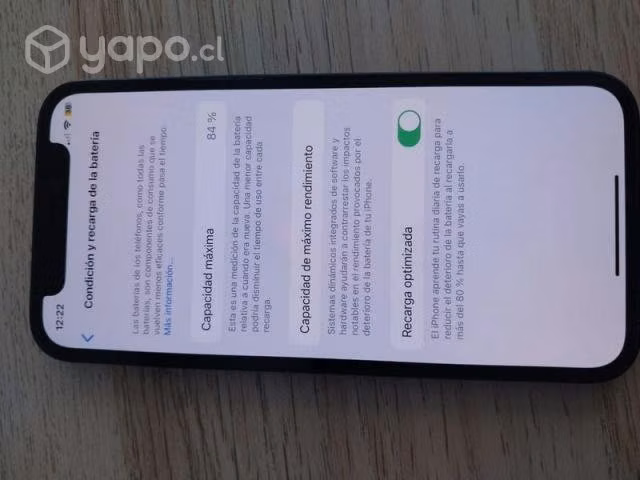 IPHONE 12 MINI 64g NEGRO - UNICO DUEÑO