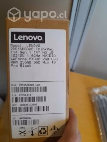 Lenovo Thinkpad T14 - COMO NUEVO - Imagen 3