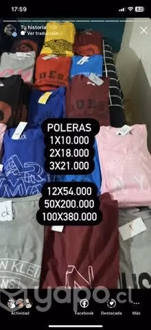 Poleras por mayor - Imagen 2