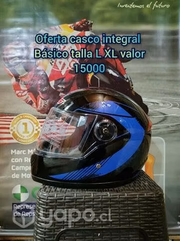 Cascos y accesorios para motos