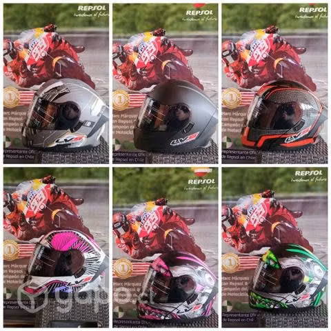 Cascos y accesorios para motos