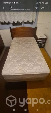 Cama americana 1 1/2 plaza - Imagen 4