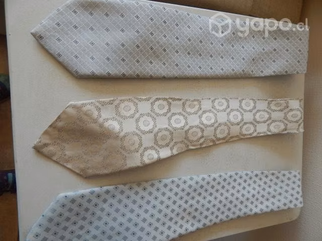 Corbatas para novios,seda/poliester nuevas