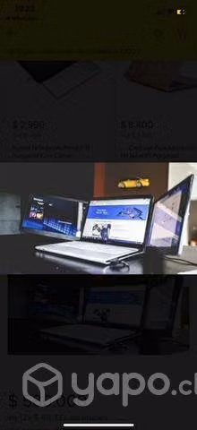 Pantalla adicional notebook