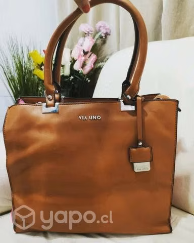 Cartera VIA UNO tote nueva