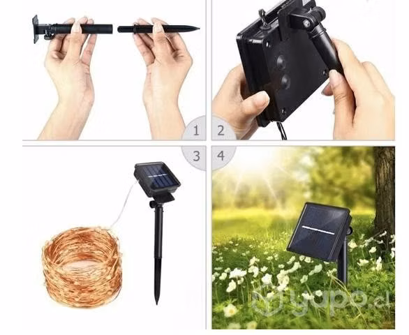 Guirnalda luces hada 200 led 20m cálida - Imagen 3