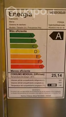 Refrigerador fensa