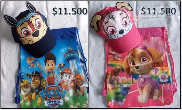 Jockey + morral Paw Patrol