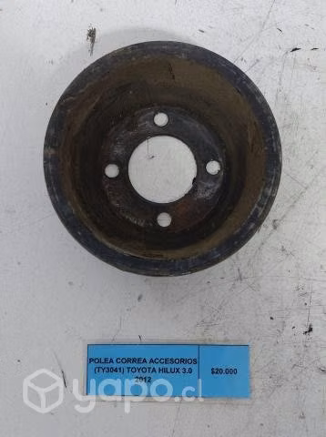 Polea Correa Accesorios (TY3041) Toyota Hilux 3.0