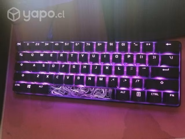 Teclado gamer hyperx