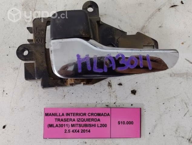 Manilla Interior Cromada Trasera Izq L200 2014