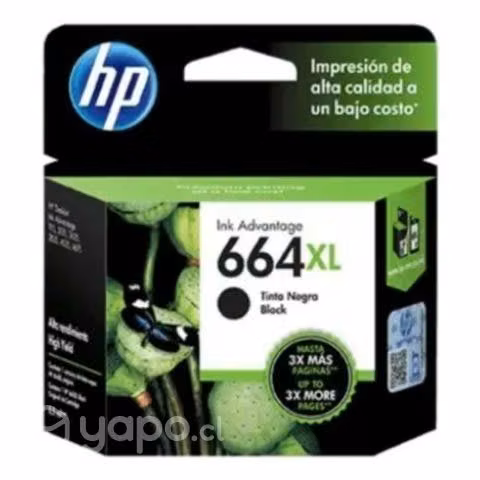 Cartucho de tinta hp original