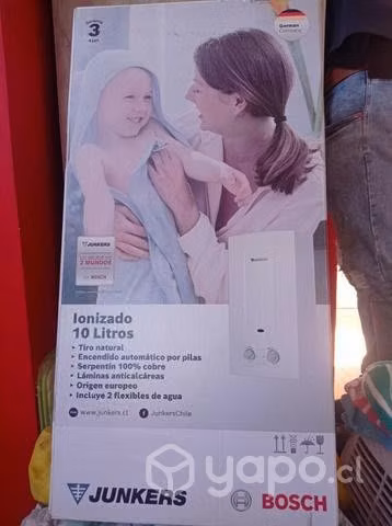 Calefón Ionizado automático 10 litros yunkers