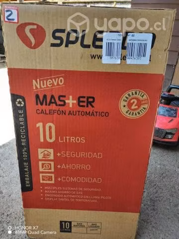 Calefon 10 litros nuevo