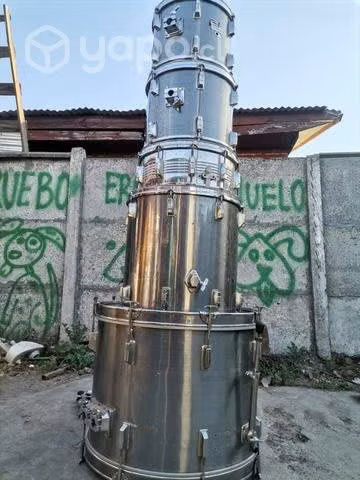 Batería shellpack CB Percussion antigua