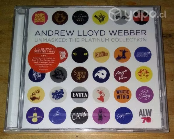 Andrew Lloyd Webber - Unmasked (The Platinum Colle