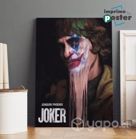 Cuadros del JOKER de Joaquin Phoenix 40x55cm