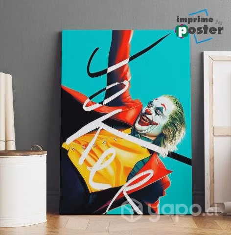 Cuadros del JOKER de Joaquin Phoenix 40x55cm