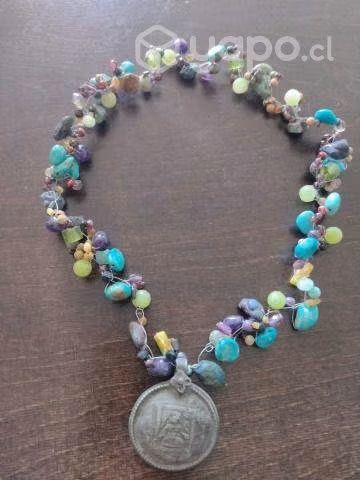 Collar gargantilla ethno vintage retro