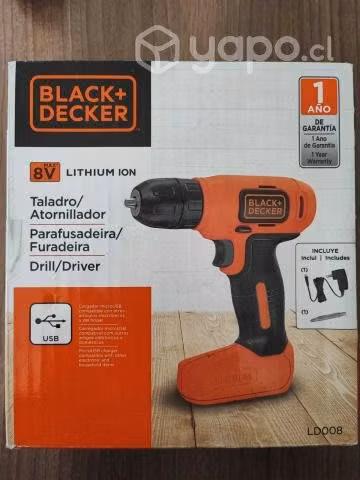 Atornillador Taladro Black and Decker