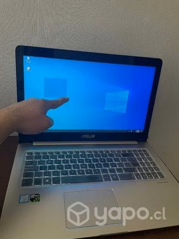 Notebook Asus N580V Core i7 7700HQ 8gb 500 GB Nvme