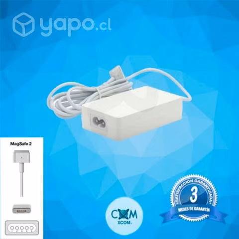 Cargador macbook retina air magsafe 2 16,5v 3,65