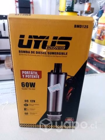 Bomba de diesel 12v/60w 15l/min sumergible