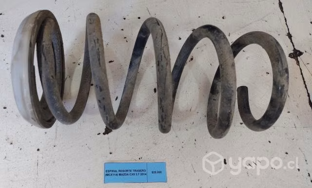 Espiral Resorte Trasero (MCX114) Mazda CX9 3.7 201