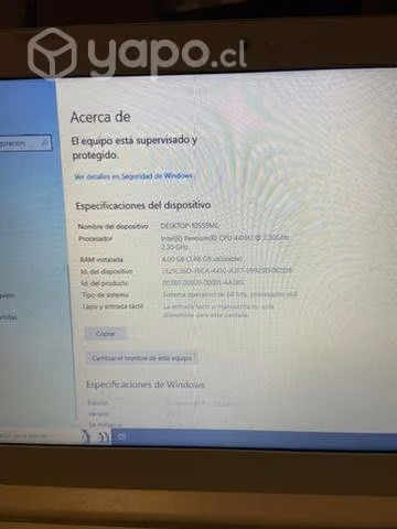 Notebook lenovo