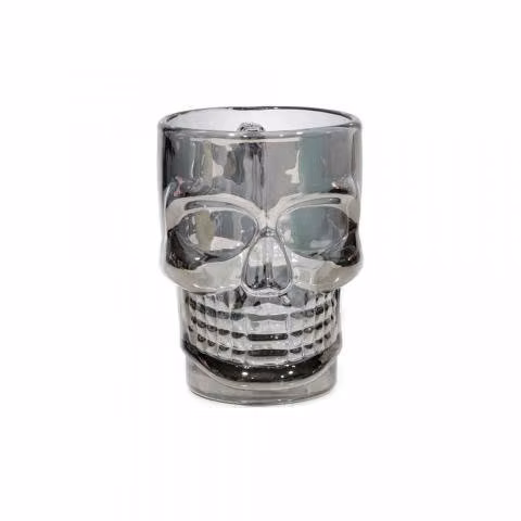 Set 2 piezas vasos cerveceros calavera - Imagen 2