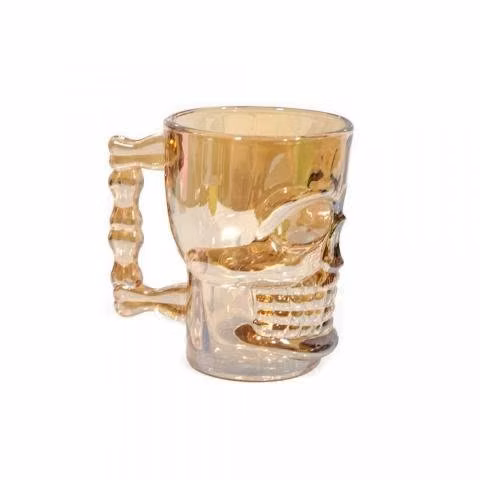 Set 2 piezas vasos cerveceros calavera - Imagen 5