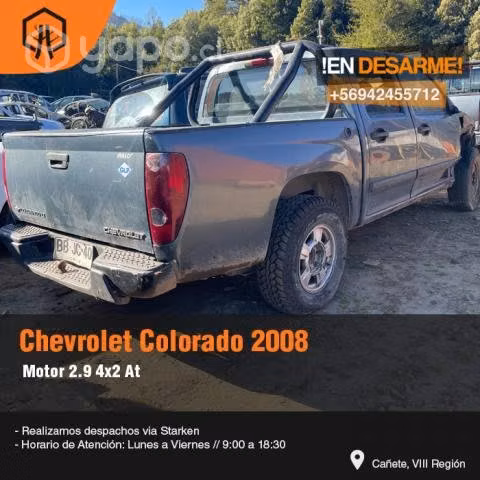 Plastico interior Chevrolet colorado 2008