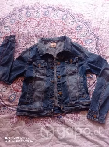 Chaqueta mezclilla talla M.