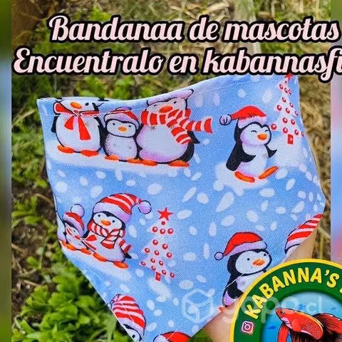 Bandana y Botitas navideñas para tu mascota - Imagen 3