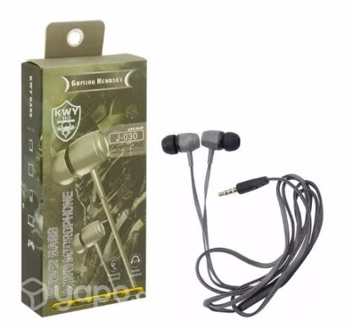 Audifonos In Ear Con Microfono Gamer, Modelo J-030
