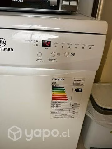 Lavavajillas mademsa de 12 cubierto