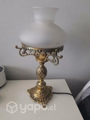 2 lamparas en bronse de francia - Imagen 2